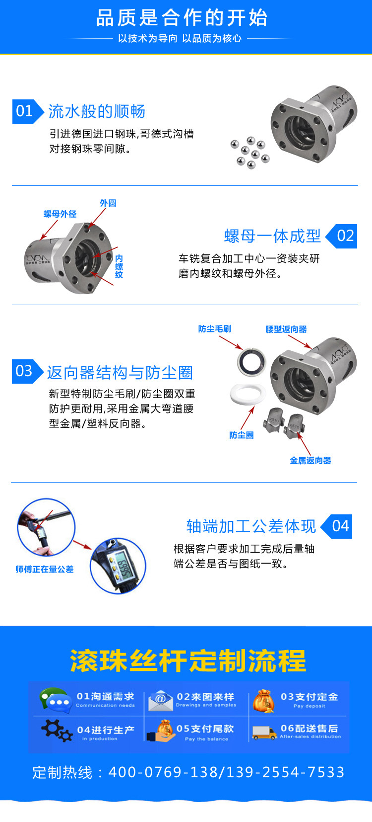 品质是合作的开始