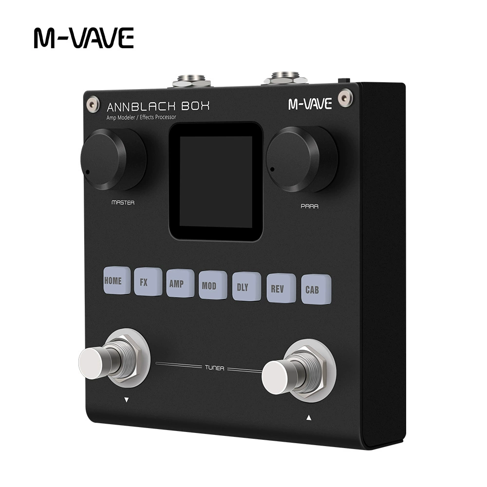 M-VAVE BLACK BOX электрогитара комплексные эффекты гитара бас симулятор динамика эффект