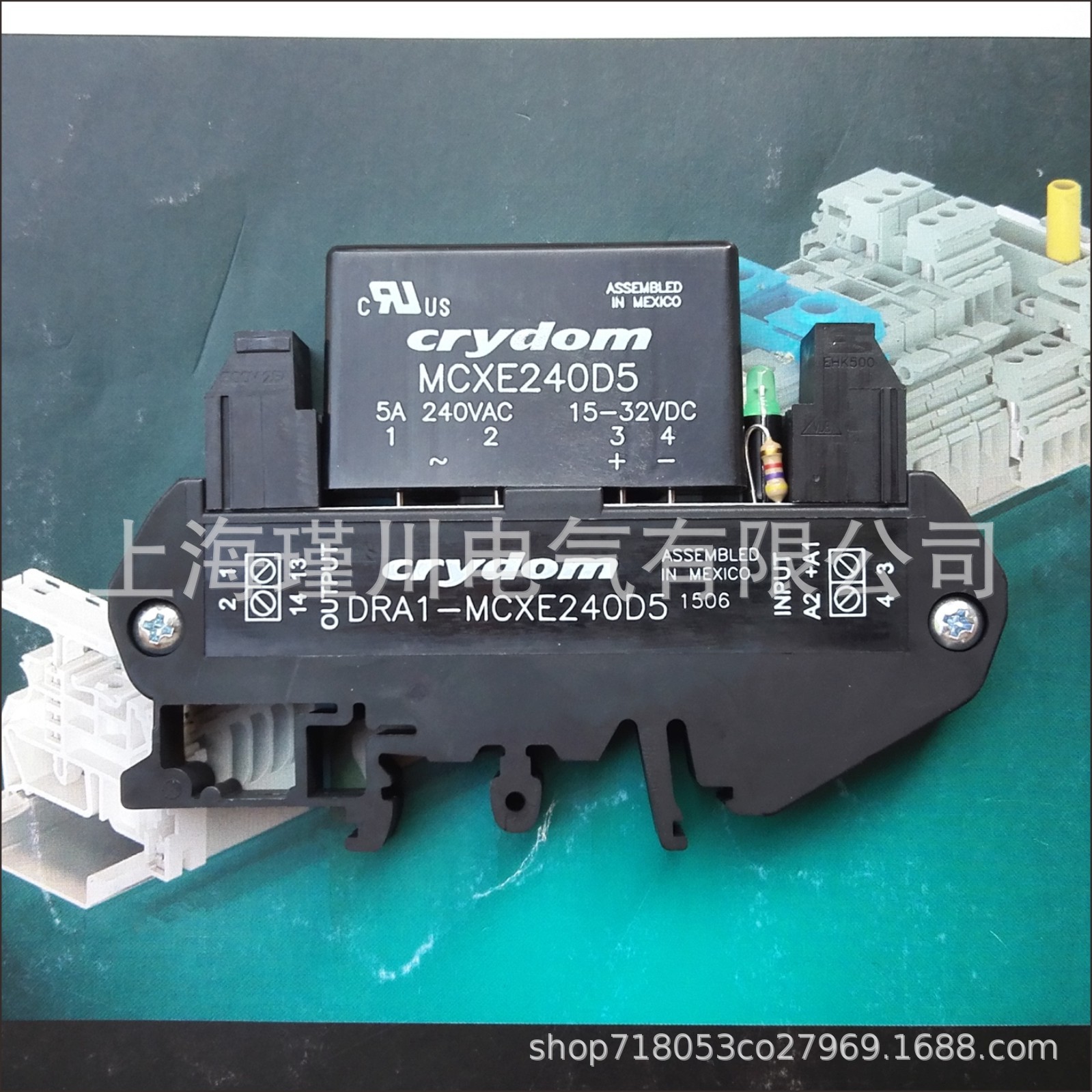 全新原装美国快达crydom固态继电器 DRA1-MCXE240D5 现货