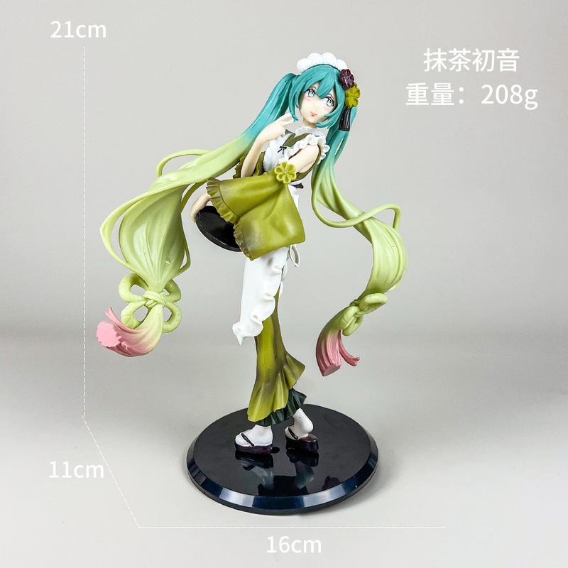 初音未来手办动漫水冰月美少女蕾姆花嫁穹妹二次元公仔模型摆件批|undefined