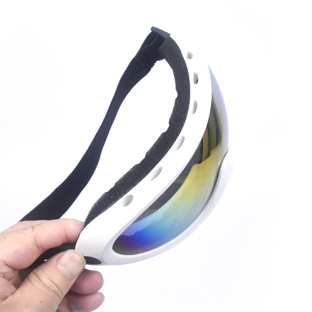 Lunettes de ski pour enfants, lunettes d'alpinisme coupe-vent d'extérieur pour hommes et femmes, lunettes de neige monocouche pour la cécité des neiges_voghion.com