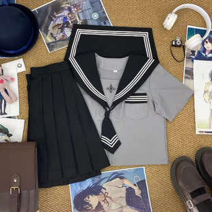 [Hengbei Higher] Original Japanese Meng Mei Feng JK Uniform College Feng Ssailor Suit Soft Sister Suit Spring and Summer Graduation Suit