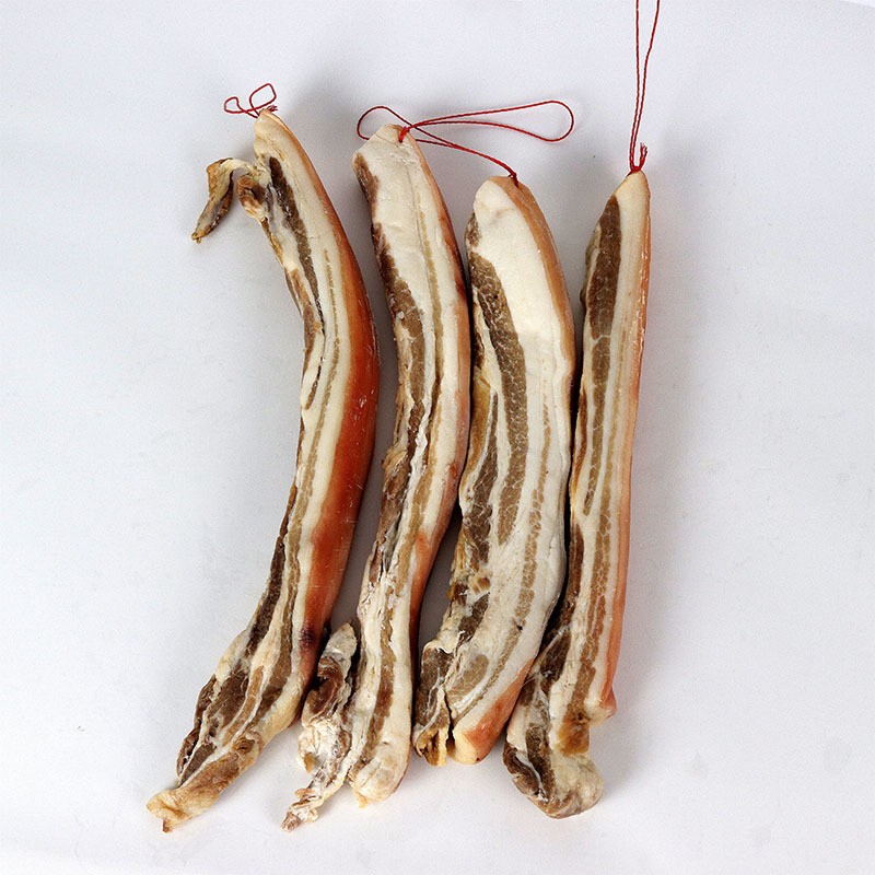 江西風吹五花臘肉現貨整箱批發加瘦臘肉1箱/20斤廠家直銷冷凍保存