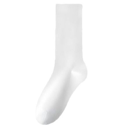 Stacked Socks Women's Spring and Autumn Boneless Socks Pure Cotton Women's Mid-tube Moon Socks Women's Socks Daily Thickened Pure Cotton Travel Wash-free
