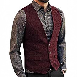 Men's vest best-selling casual backless shirt, groom and best man slim fit men's and women's single-breasted wholesale