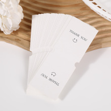 厂家直销耳钉耳饰卡片饰品发夹项链卡纸标签吊牌纸卡韩国风格批发