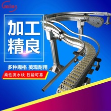 供应爬坡流水线插件线皮带线工装板流水线链板线防静电地板