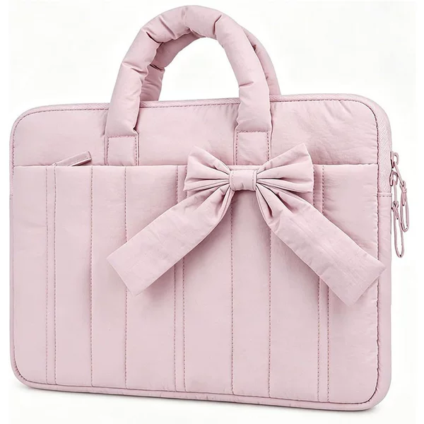 New large-capacity simple laptop handbag, multi-purpose tote, simple commuter iPad protective bag, handbag