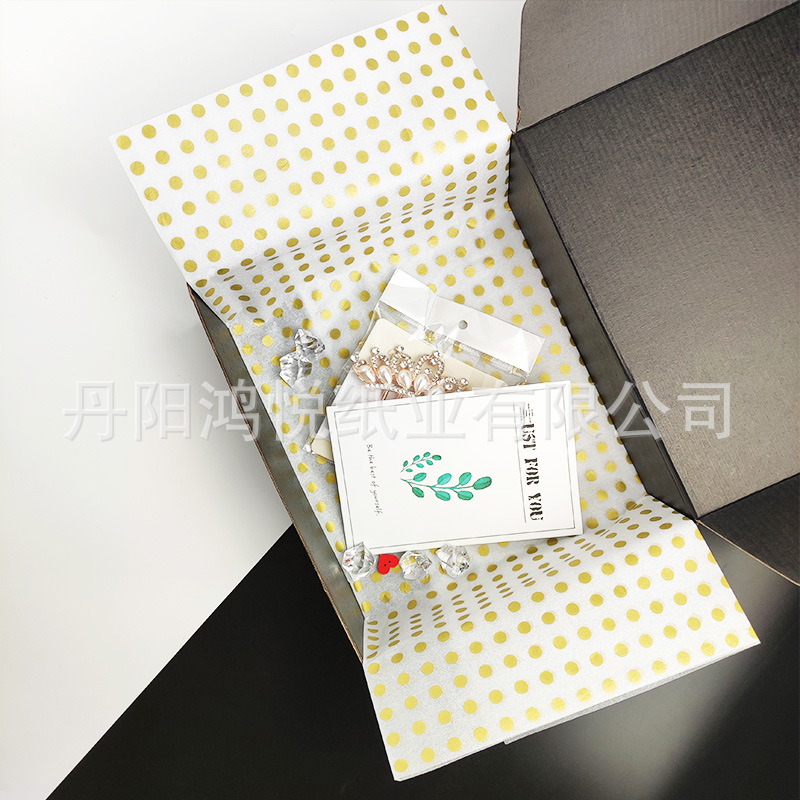 금색 - 작은 점 17g 50x70cm 각 색상: 500장/팩 혼합 배치 없음 포장 풀기 없음 팩당 100위안*500x700mm