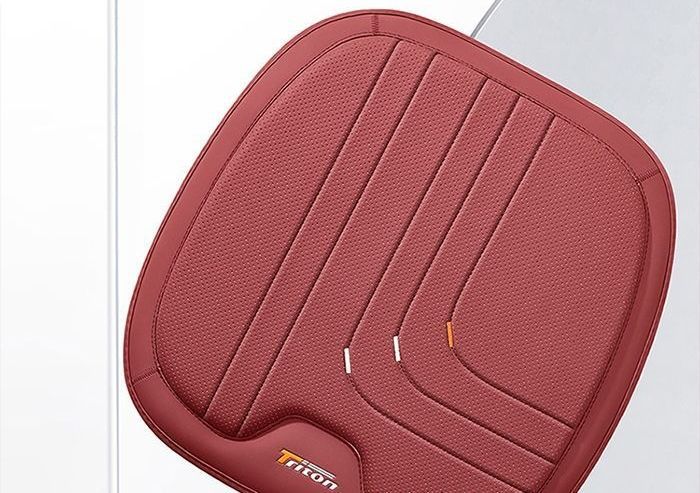 Summer rear seat luxury car seat cushion, breathable leather, ventilated, suitable for all seasons, three-piece set, single piece