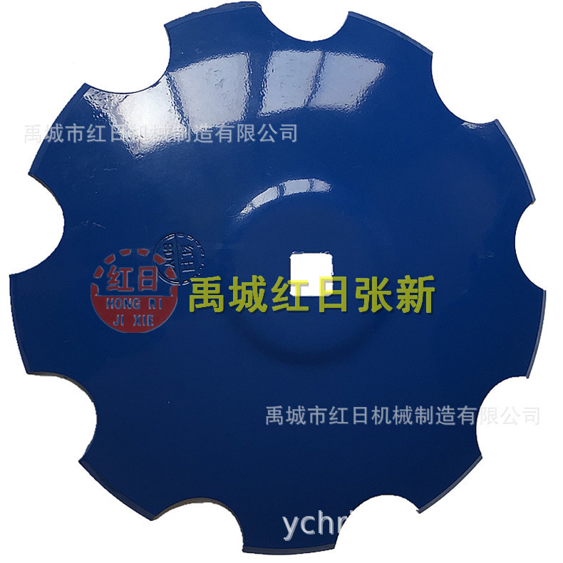 平盘犁片 农机配件锰钢热处理耙片出口巴西 660*6mm圆盘犁片