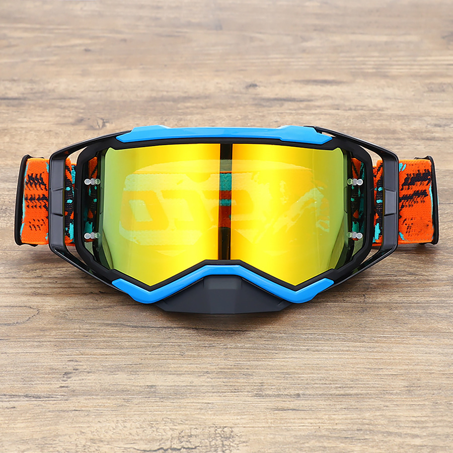 블루 블랙 프레임 레드 컬러 필름