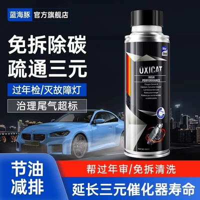 Motor gasoline additive Dolphin car fuel cleaner - no-disassembly-required-for-cleaning-and-unclogging-the-catalytic-converter1-bottle-of-catalytic-converter-cleaning-agent