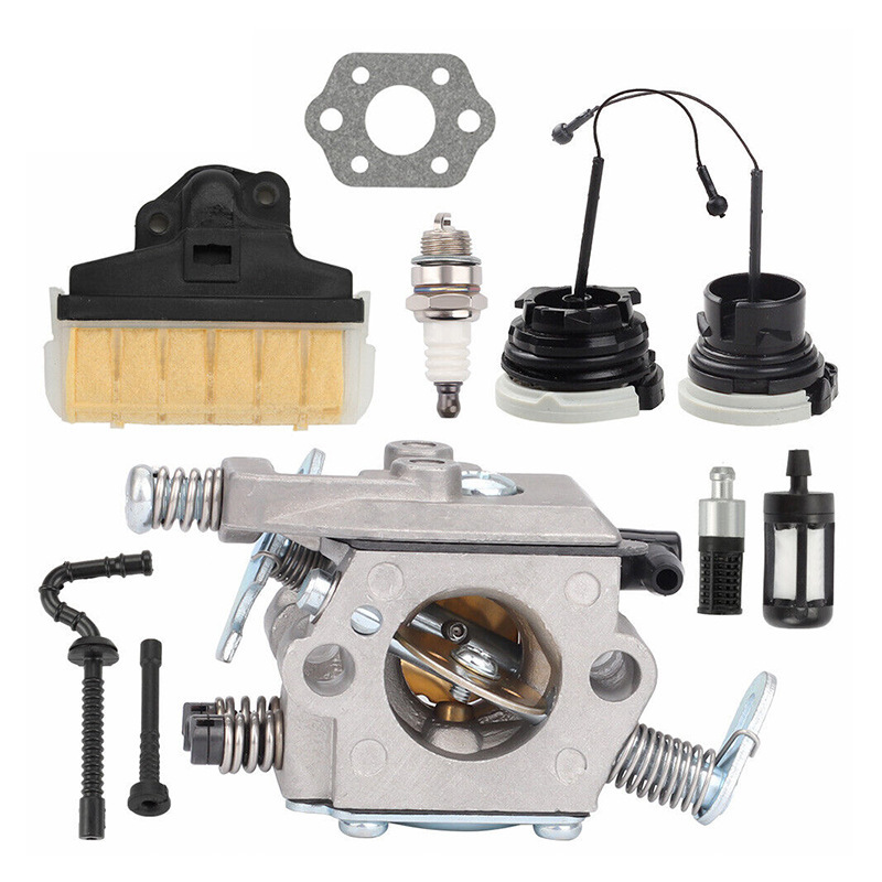 Accesorios de motosierra accesorios carburador cubierta del filtro de aire adecuado para ms250