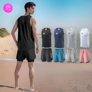 Men's Swimsuit Suit Anti-Embarrassment Quick-Drying Swimming Trunks Thin Professional Swimwear Men's Hot Spring Swimming Equipment Tops
