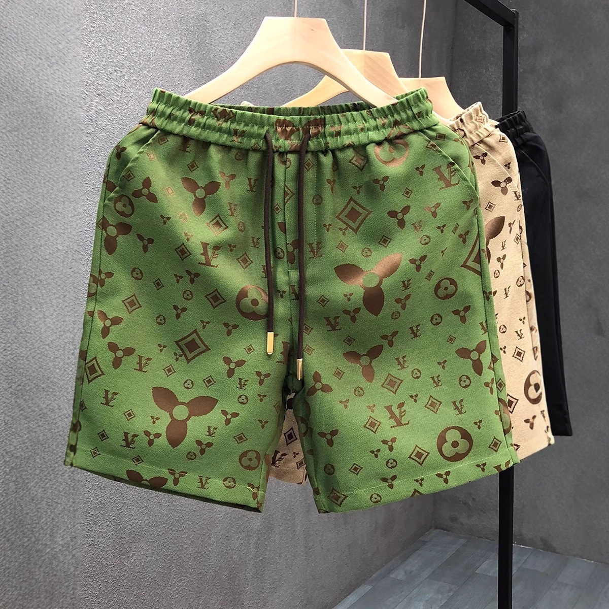 Men's Youth Versatile Summer New Beach Shorts Casual Running Sports Shorts Men's Straight Pants