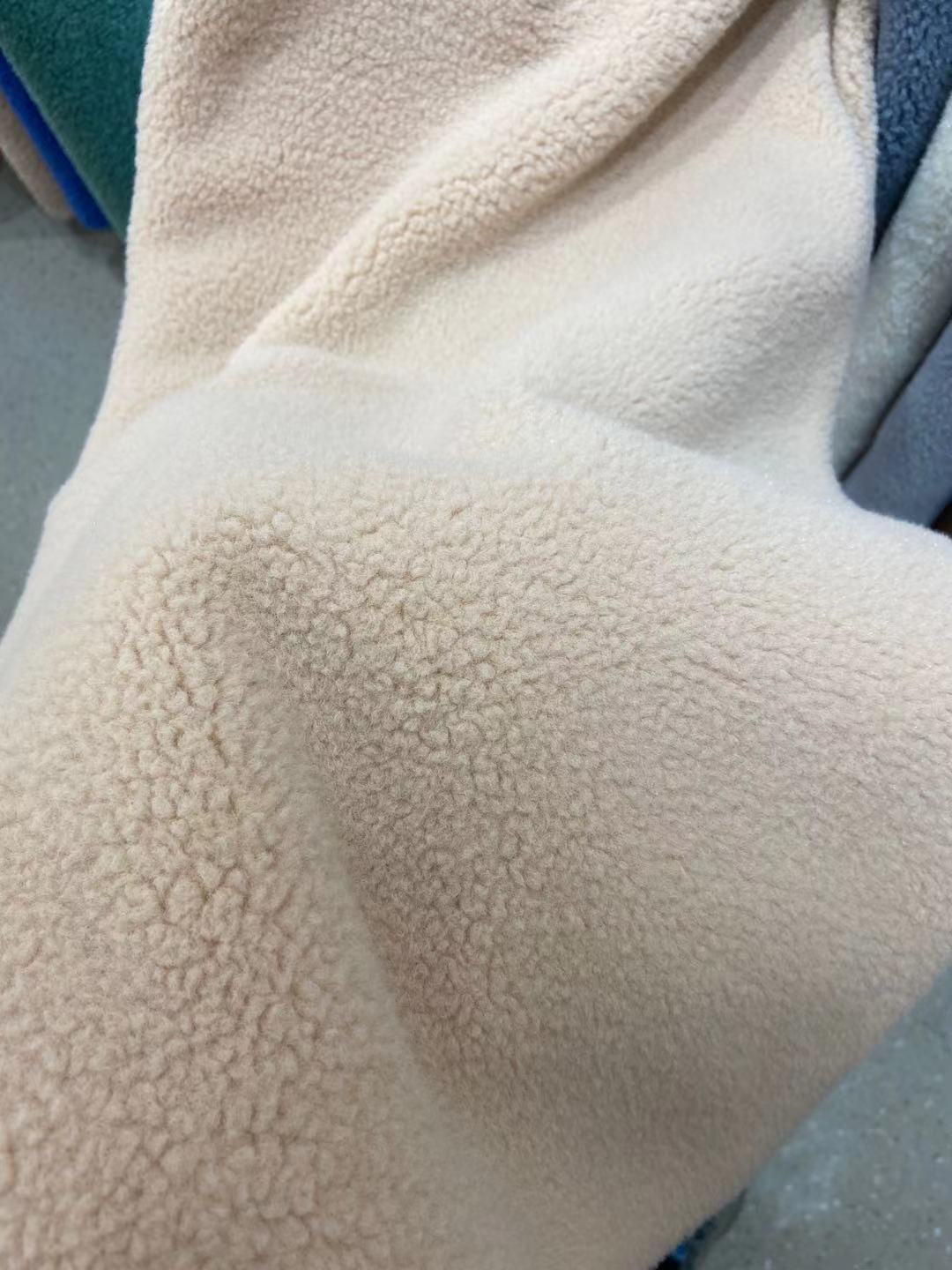 Nuevo en stock super suave Hao cachemir de Cachemira imitación Cachemira grano terciopelo tela Otoño e Invierno ropa juguete bufanda tela