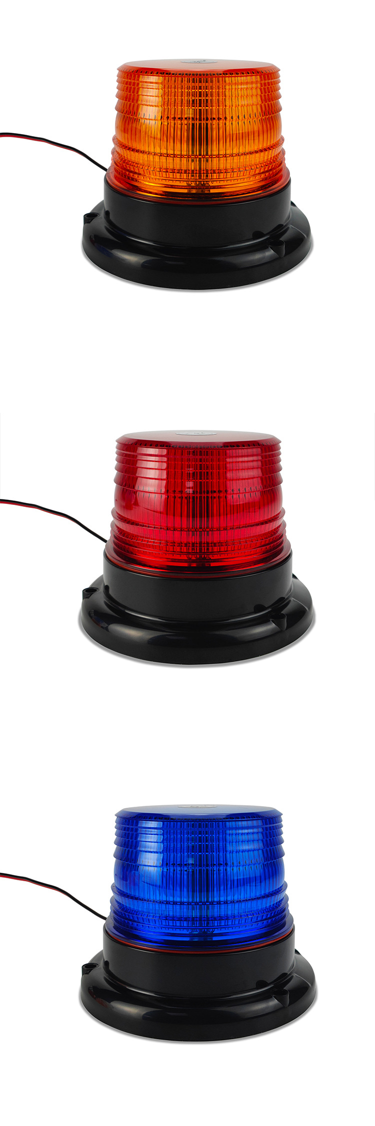 Factory Direct Sales Car Led Construction Vehicle Warning Light Yellow Led Car Strobe Light Flashing Light School Bus Light