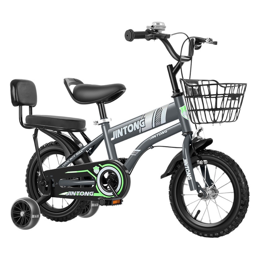 Bicicleta para niños de 20 pulgadas con ruedas auxiliares para niños de 3 a 6 años, bicicleta de juguete, bicicleta para niños de 12 pulgadas, bicicleta para estudiantes