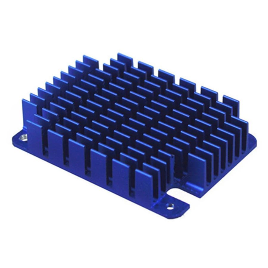 Промышленный радиатор-охладитель для модуля вычислений Raspberry Pi CM4CM5, базовый корпус с вентилятором