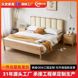 实木床;衣柜;餐桌