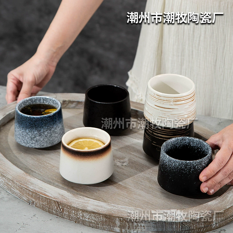 Японские керамические чашки с чашками для воды с пальцами