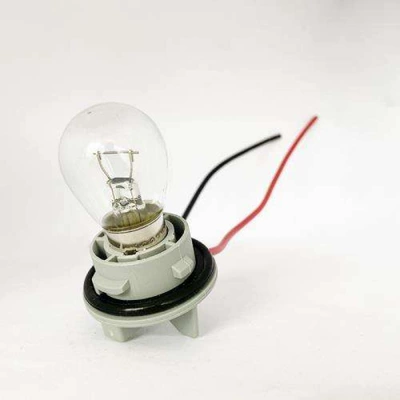 12V car 24V truck universal brake light, turn signal light, reverse light, driving light, rear fog light, rear tail light socket (Brake light) - 12v-monofilament-lamp-holder-one-transparent-bulb