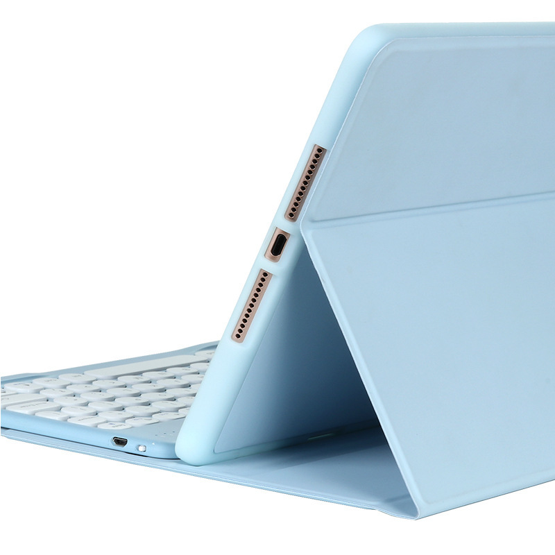 Aplicable a 2021 nuevo iPad Pro11 teclado funda protectora 10,2 Bluetooth ratón 2018 9,7 pulgadas Tablet Funda de cuero