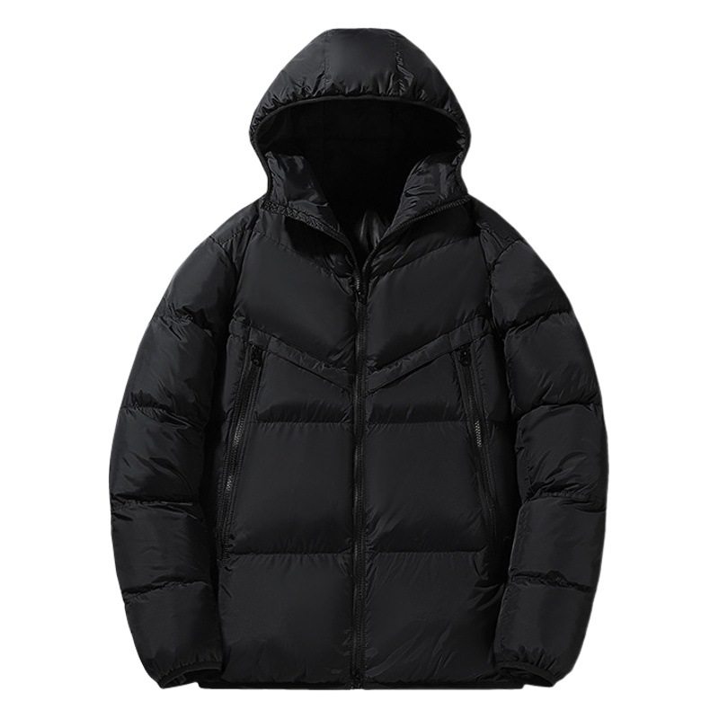 Comercio exterior transfronterizo nuevos hombres de invierno chaqueta acolchada de algodón para hombres marca de moda chaqueta deportiva abajo algodón engrosado cálido chaqueta acolchada de algodón hombres