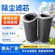 厂家供应P032221抗静电工业除尘器滤芯除尘不锈钢过滤筒防静电