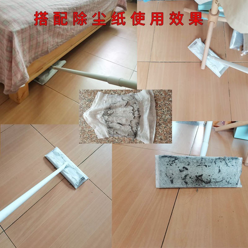 静電除塵紙無洗手一回乾湿両用100枚家庭用使い捨て怠け者除塵乾燥ティッシュ紙|undefined