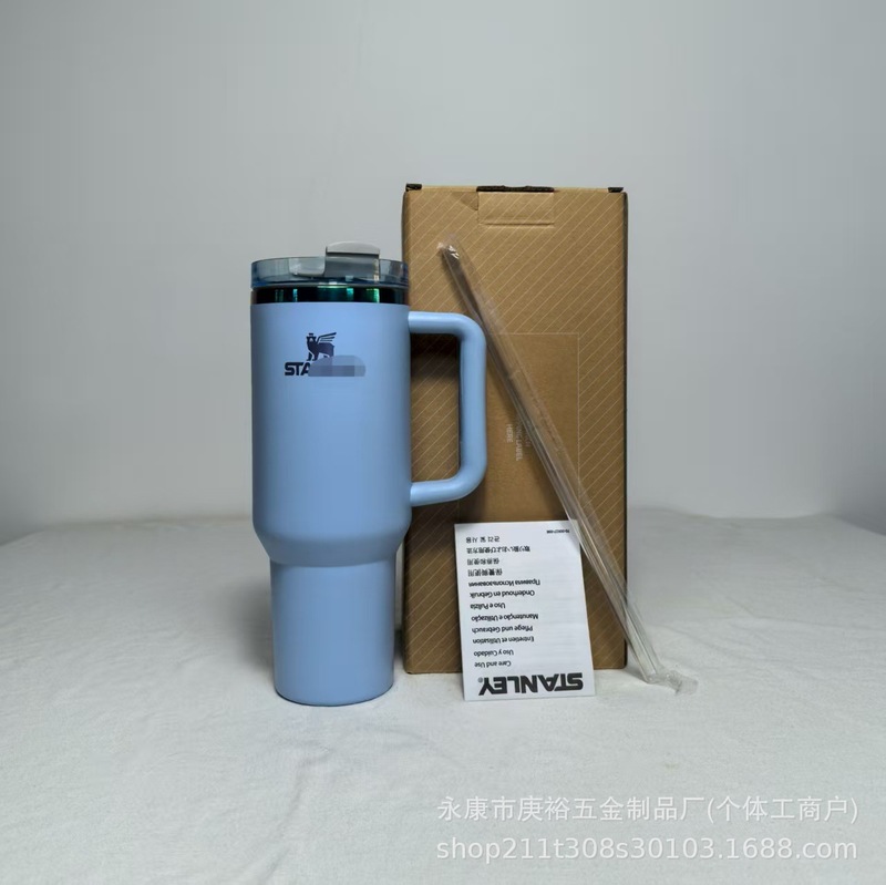 【随行不洒】STANLEY不锈钢真空吸管杯水杯大头保温杯冰覇杯防漏|undefined