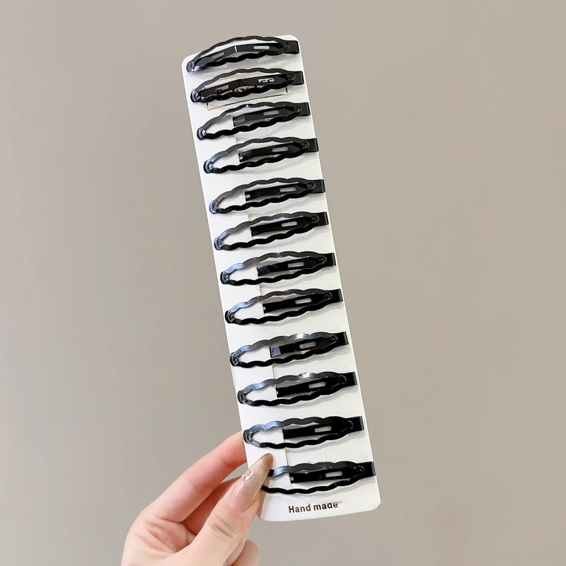 Clips de cabello esmerilado de color, clips de cabello lateral de las mujeres, toque de cabeza posterior, clip de cabello rotos, clip de cabello rojo en línea 2025, nuevo