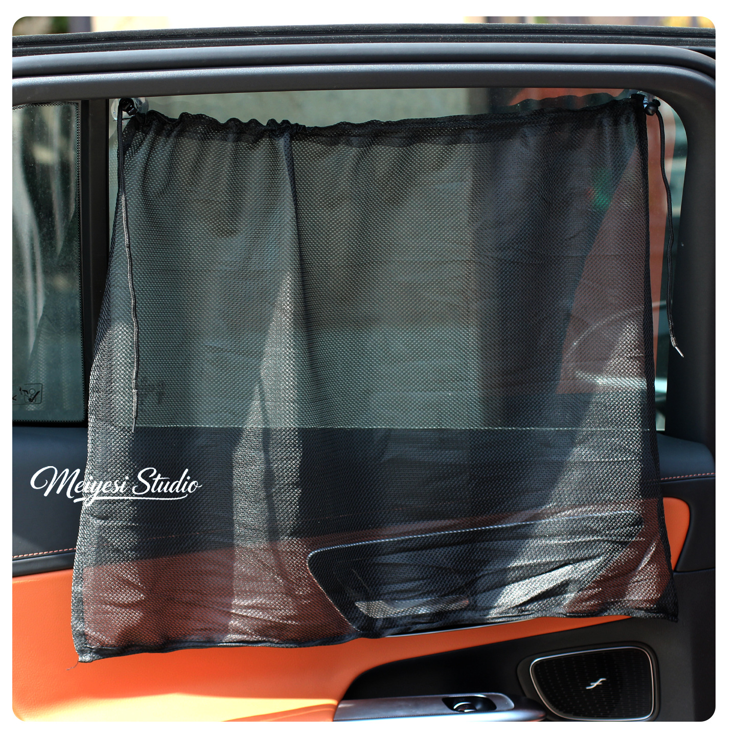 Mallas negras - succión - cortinas
