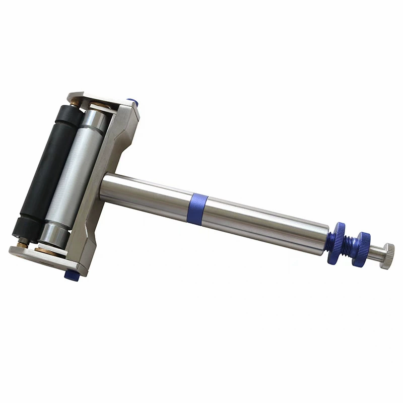 BGD 220 ручное цветовое выставочное колесо ZS для печати, инструмент для расстойки чернил, аппликатор ткани шириной 70 мм, новая, полностью из нержавеющей стали