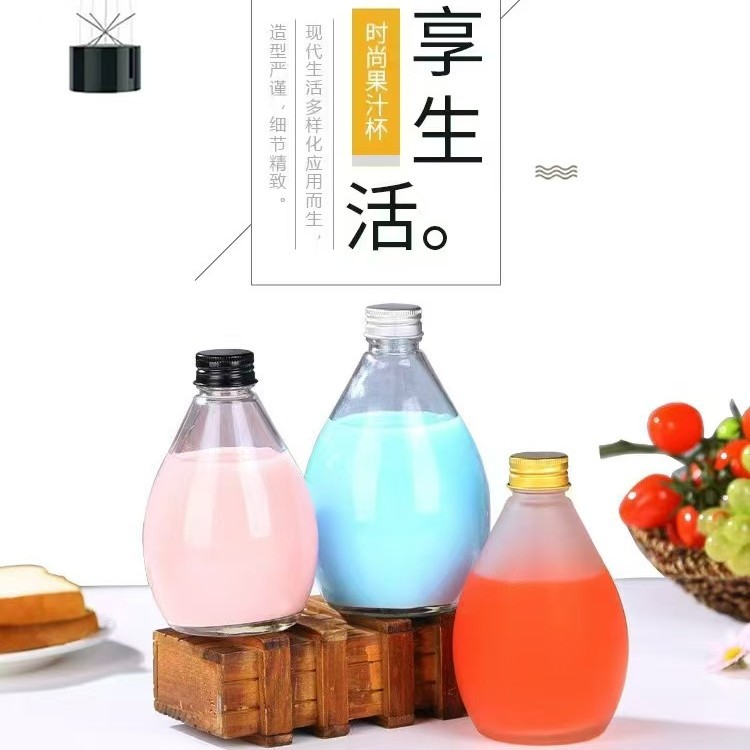 厂家批发冷萃咖啡玻璃空瓶装饮料果汁瓶冰滴盐水泡茶瓶果酒瓶家用