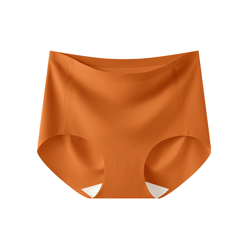 Ropa interior sin costuras de cintura alta, ropa interior de entrepierna antibacteriana de algodón para mujer, yoga y fitness