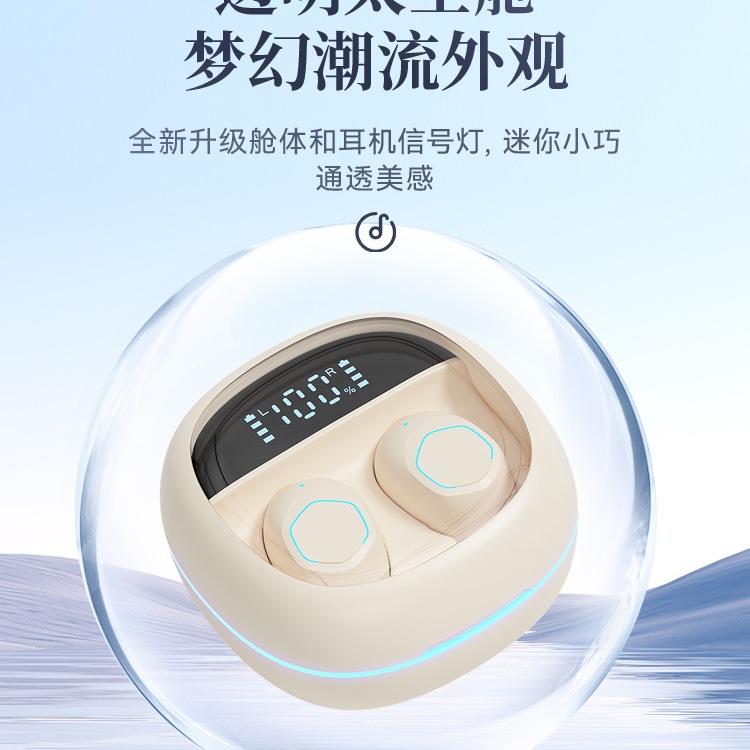 Auriculares inalámbricos Bluetooth 2024 nuevo tipo de reducción de ruido en la oreja para niños y niñas con batería de larga duración Shi'y para Apple