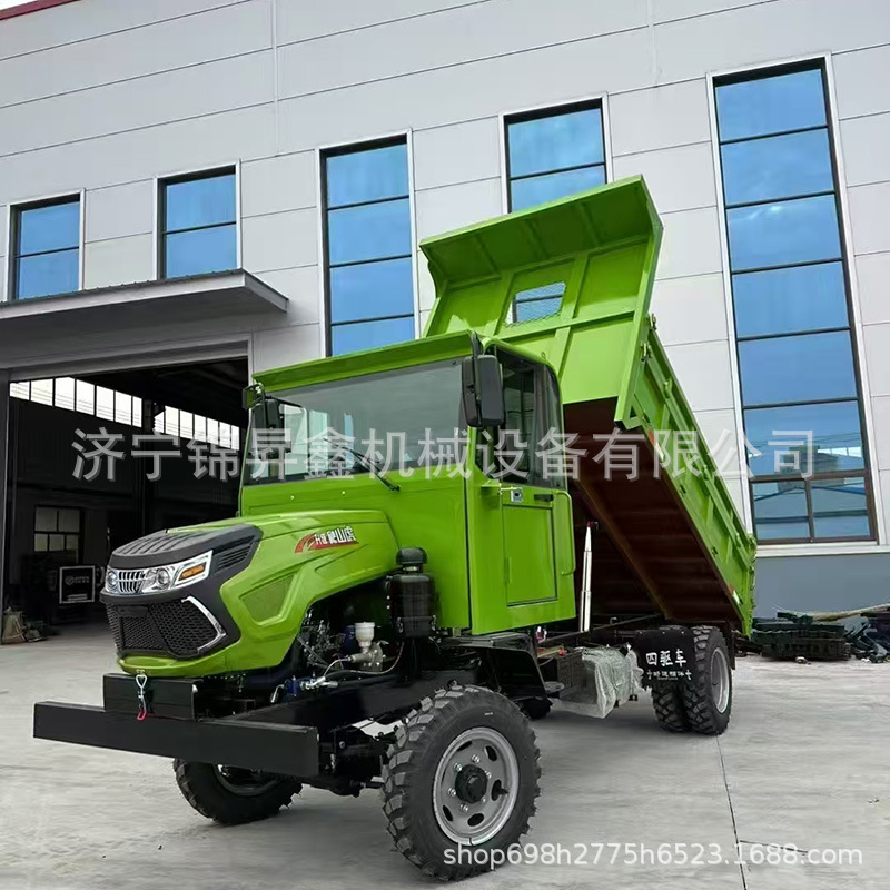 Four-Wheel Drive Agricultural Vehicle Diesel Four-Wheel Six-Wheel Tractor Dump Truck Heavy-Duty King Climbing Tiger Transport