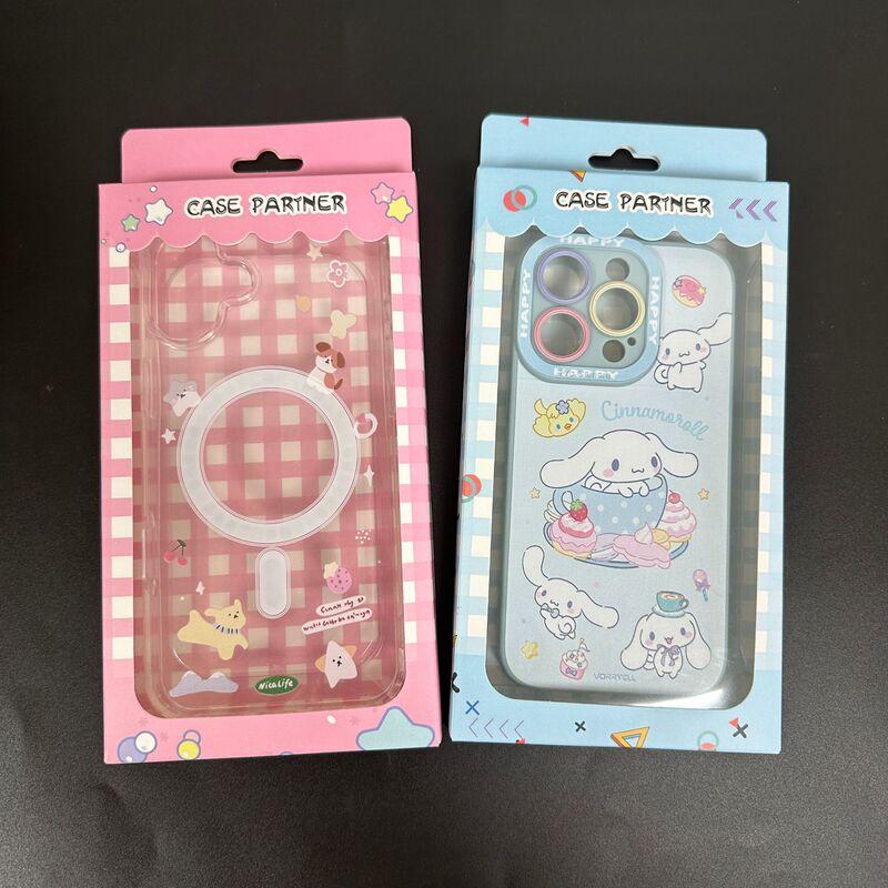 Suitable for Apple 16 17 Pro Max Mobile Phone Case Packaging Box Huawei Samsung Anti-Fall Protective Cover Packaging Color Box