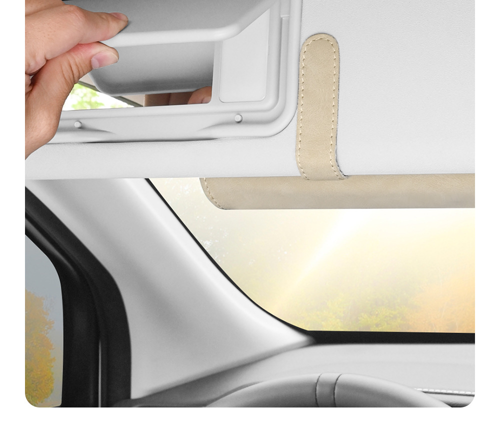 Suitable for Bmw Mini Car Glasses Holder Countryman Interior Supplies Car Storage Glasses Case