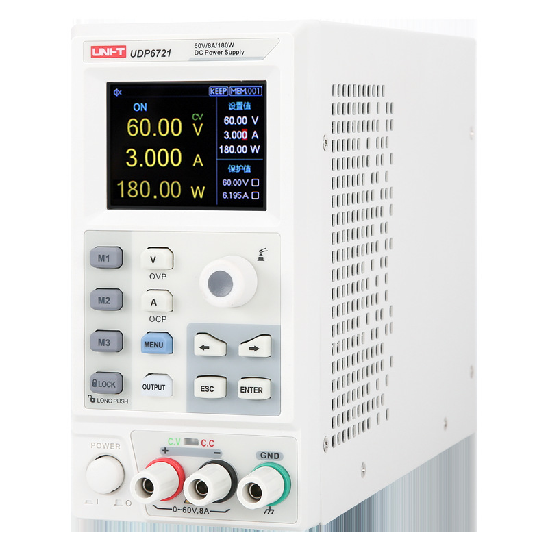 �����£�UNI-T��UDP6720������ֱ����ѹ��Դ �߾���60V 5A/8A