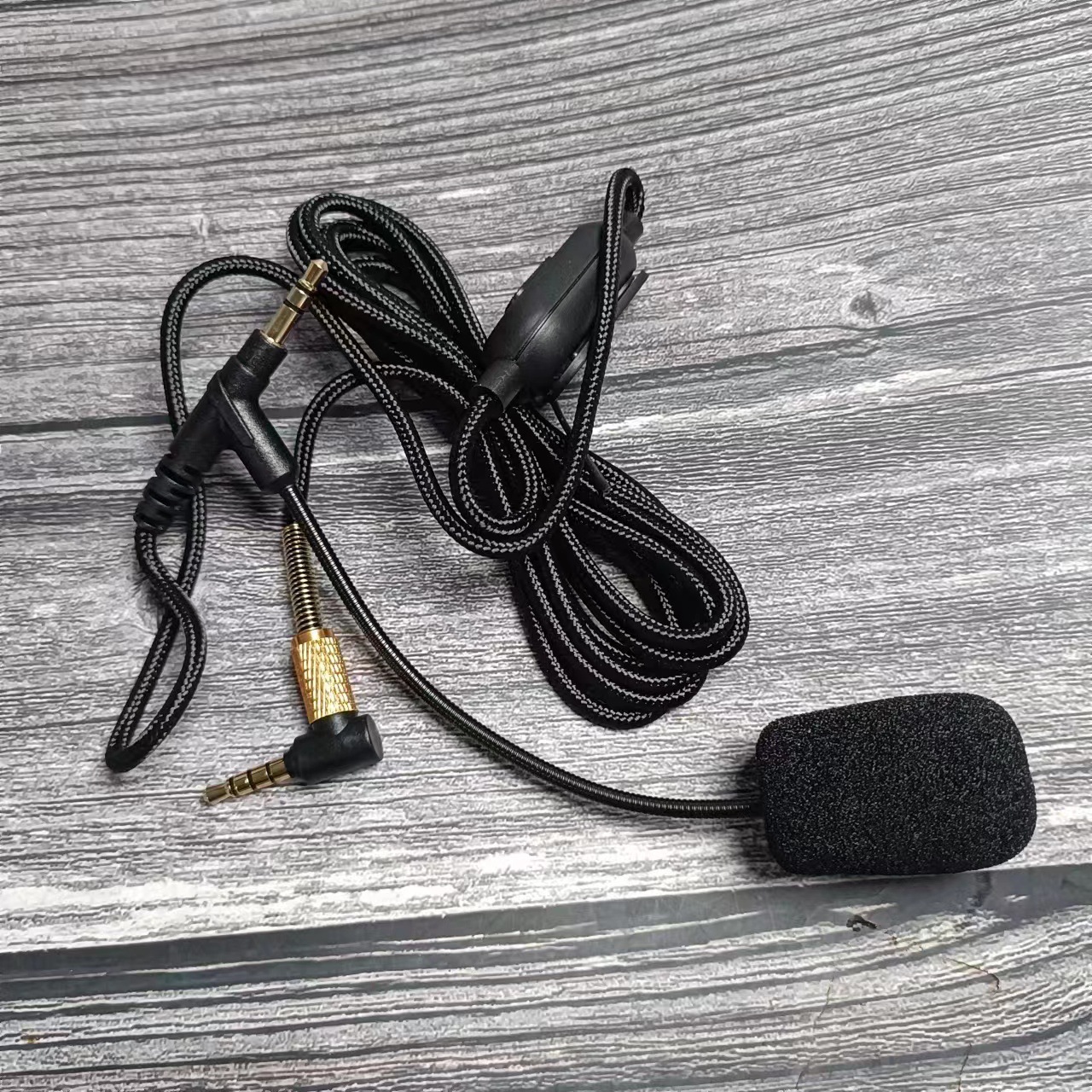 严咪杆耳机音频线连接线1000XM5 XM4 100AAP BOOM 线麦克风线调音