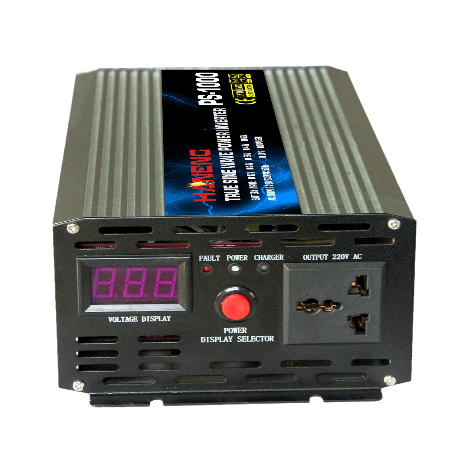 车载逆变器(HANENG)纯正弦波12V220V2500W电源转换器带充电停电宝