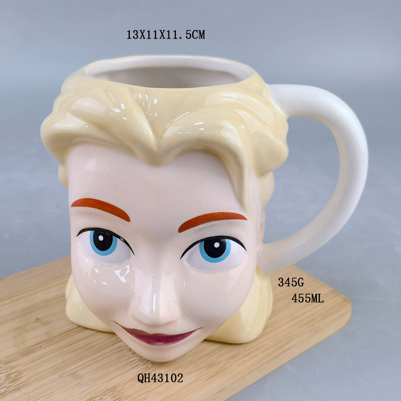 Hermosa y encantadora princesa casera, taza de cerámica, taza de regalo de cumpleaños de alta calidad, taza de café para niñas