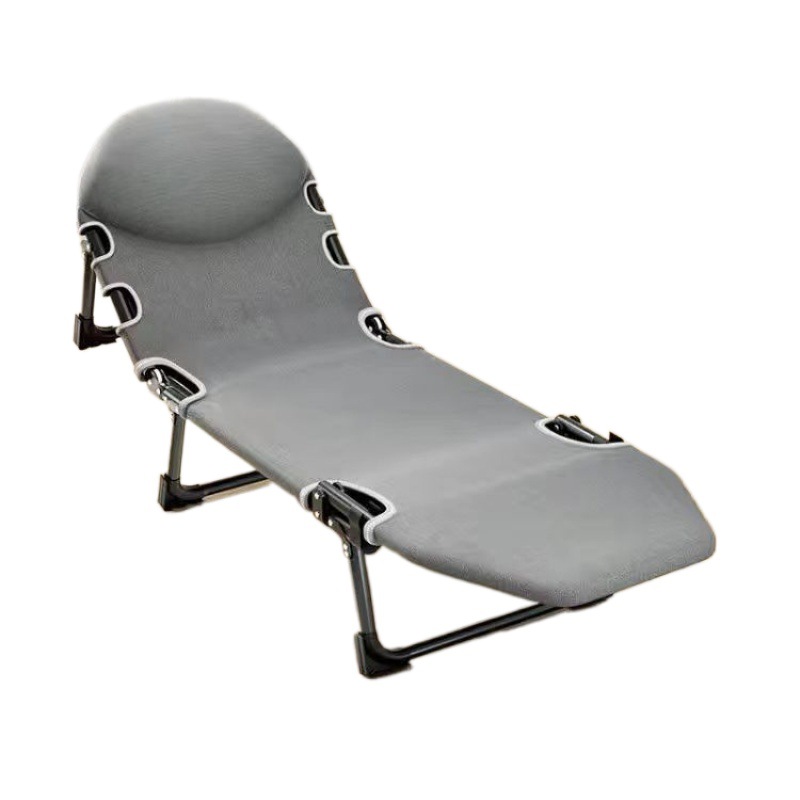 Cama plegable sillón para el almuerzo de oficina individual sillón para el hogar siesta portátil fuente fábrica una pieza envío gratis al por mayor