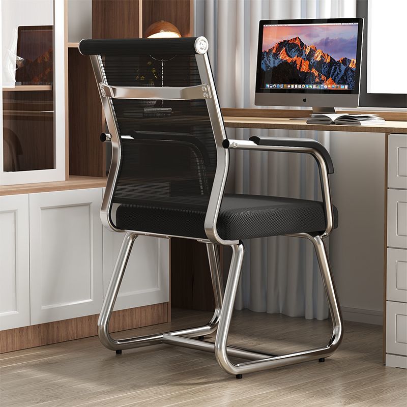 Office Chair Sedentary Ergonomic Waist Chair Staff Computer Chair Conference Dormitory Home Desk Stool