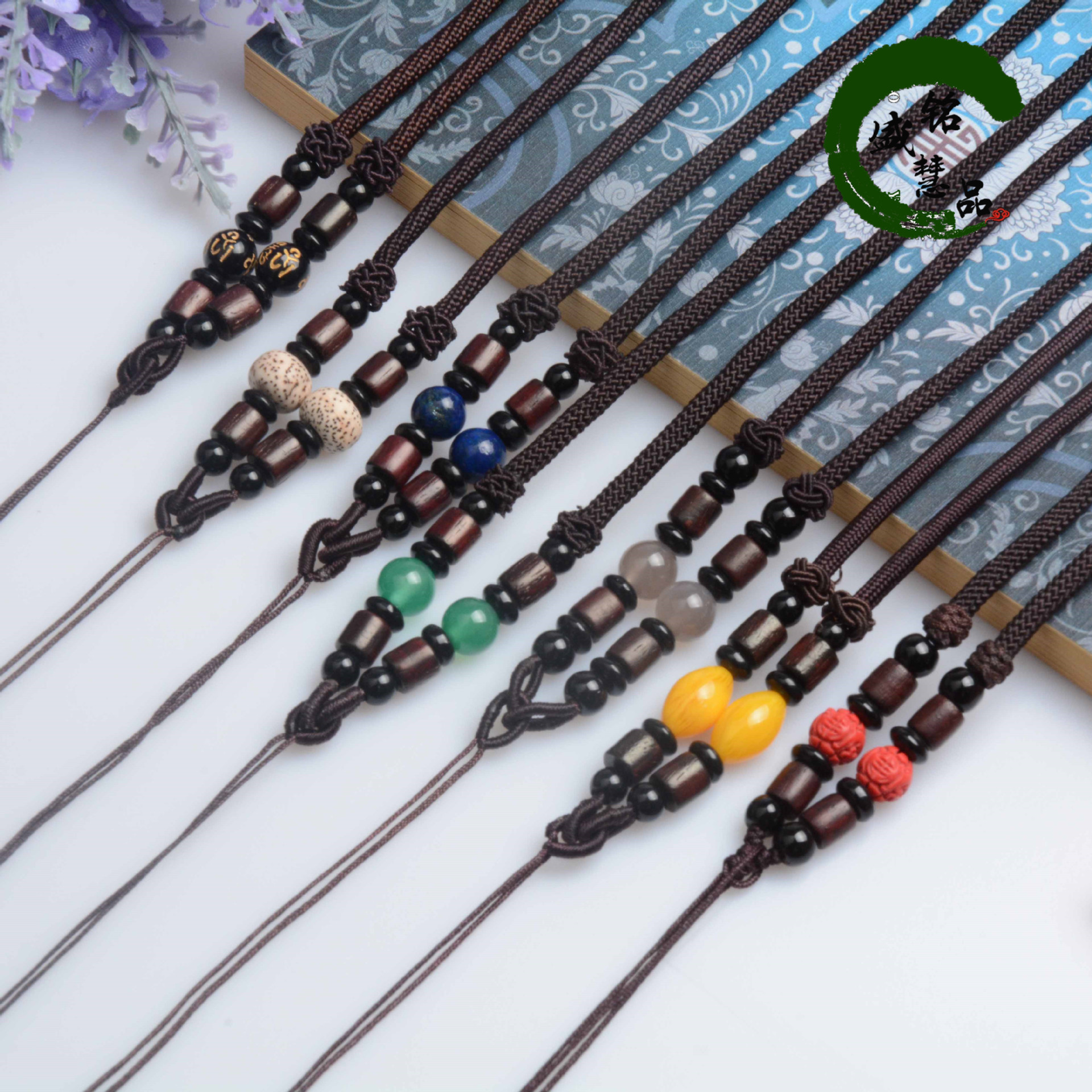 蜜蜡吊坠挂绳diy线水晶玉玛瑙琥珀项链绳毛衣链文玩饰品批发