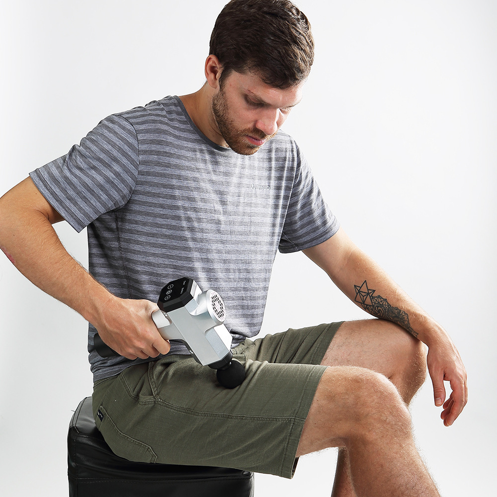 深圳筋膜枪massage gun肌肉放松器按摩枪电动按摩器跨境源头工厂