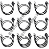 Hooks Elastic black Frenum camisole motorcycle Goods Elastic rope Baggage rope